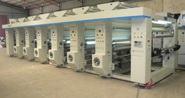 Chine Machine d'impression commerciale automatique de rotogravure de papier d'aluminium de matériel d'impression fournisseur